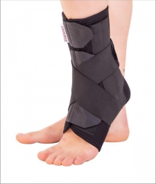 SRT313 ANKLEFIX STRONG, ORTEZÄ‚ DE GLEZNÄ‚ MOBILÄ‚ CU ATELE METALICE